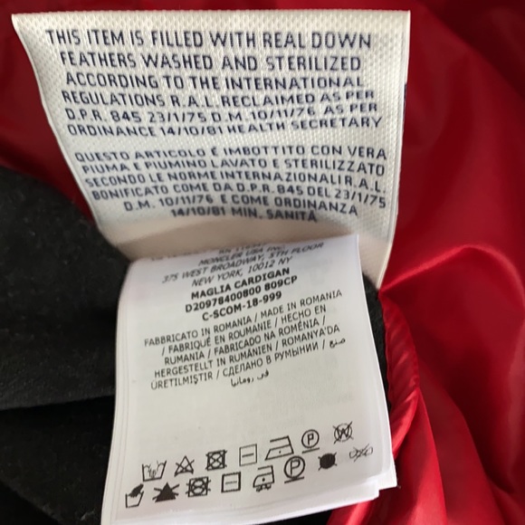 Moncler Fleece Jacket XL - Picture 6 of 8